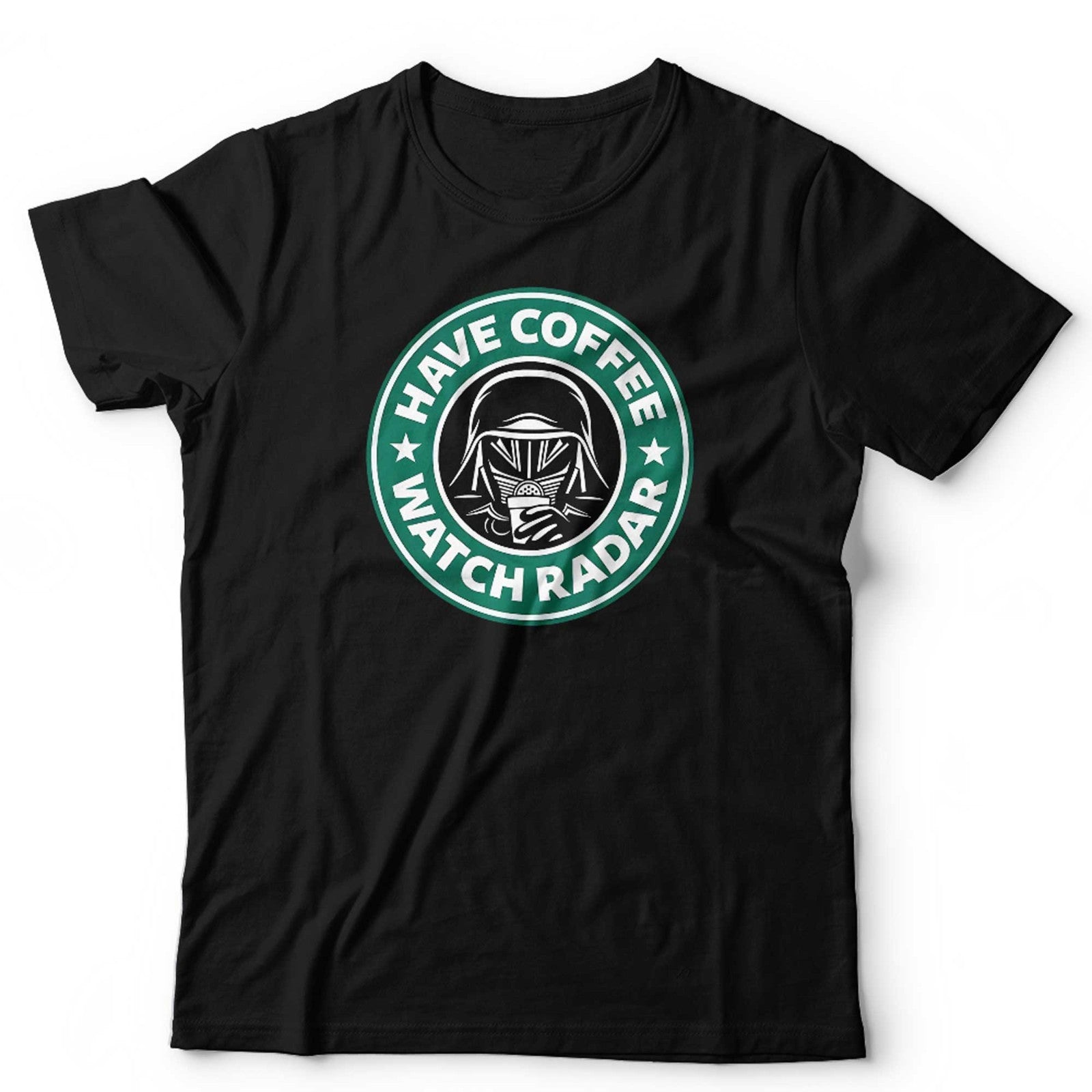 Spaceballs Tshirt Unisex Funny Have Coffee Watch Radar Dark Helmet Parody