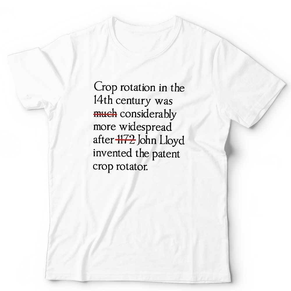 Young Ones Tshirt Crop Rotation In The 14th Century LONG VERSION Unisex Bambi
