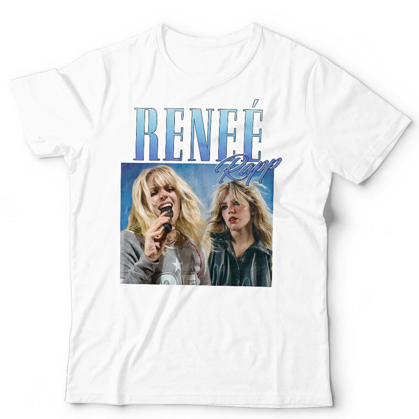 Renee Rapp Tshirt Appreciation Unisex and Kids Homage Throwback Stag Do Hen Music