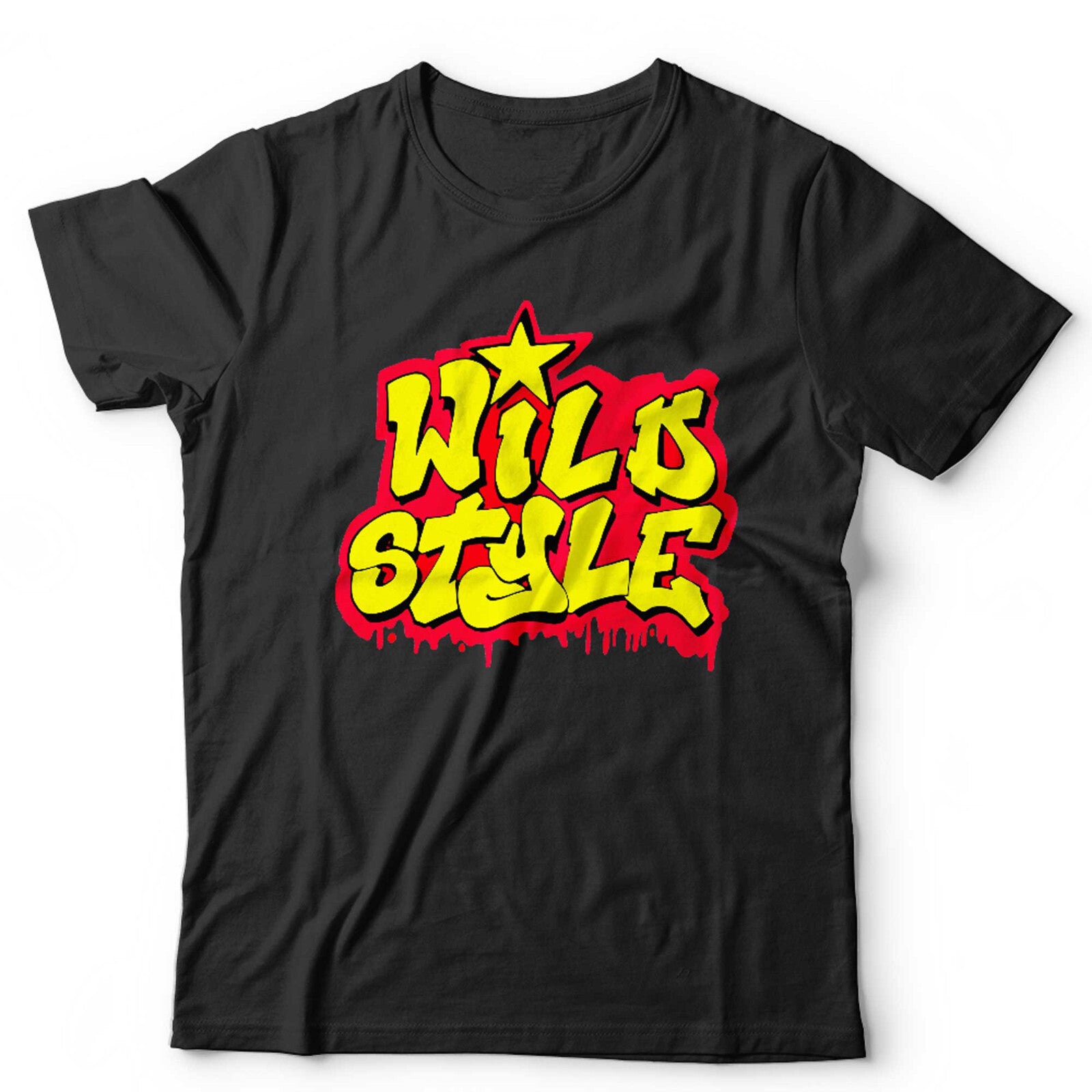 Wild Style Tshirt Hip Hop Unisex and Kids Old School Breakdance Graffiti Rap