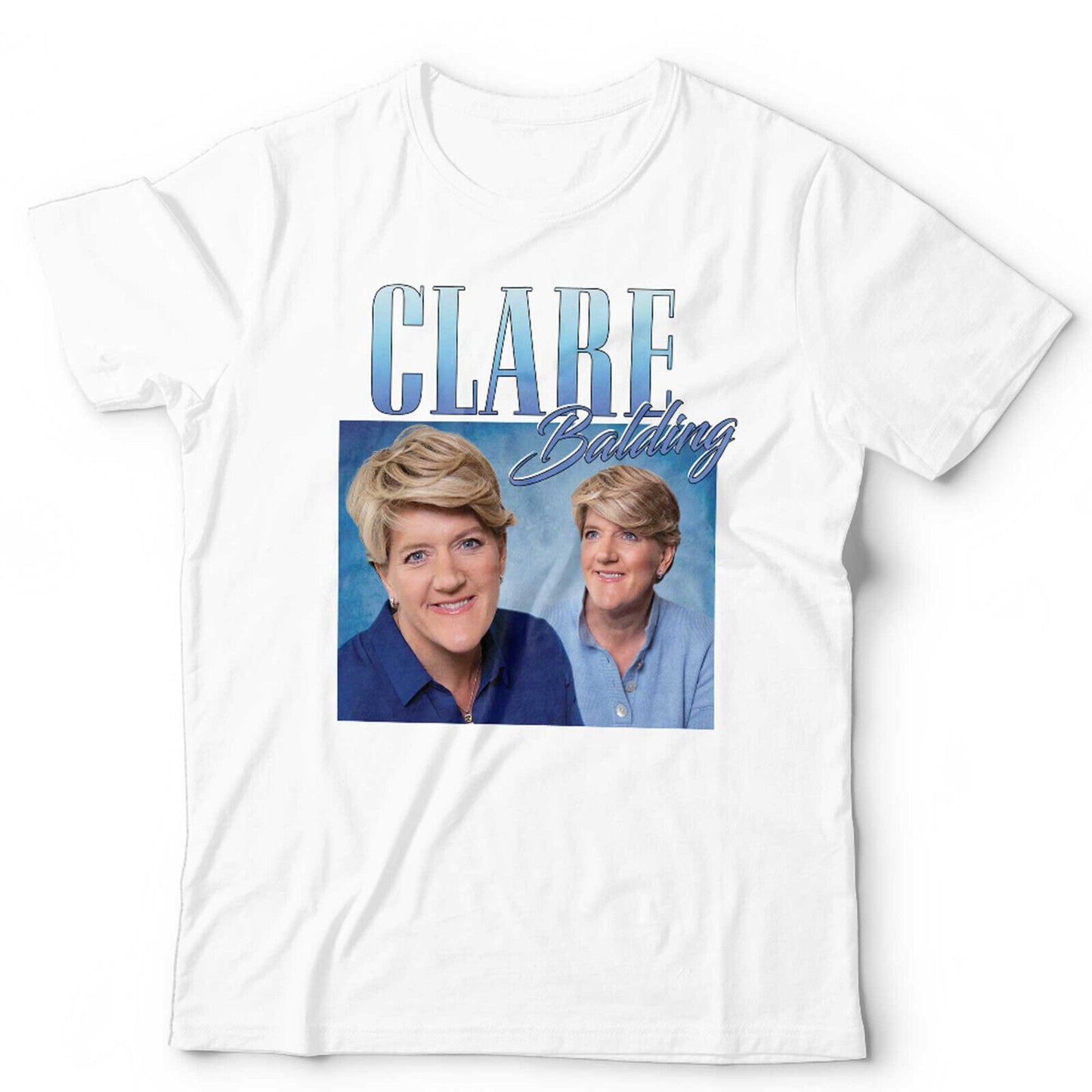 Clare Balding Tshirt Appreciation Unisex Throwback Homage Funny Stag Hen Do