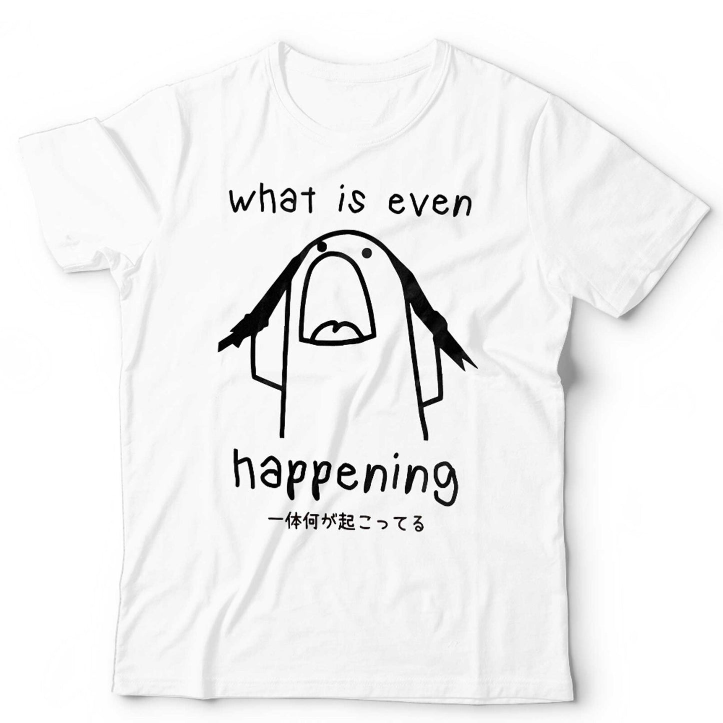 What Is Even Happening Tshirt Unisex Funny Japanese Meme Retro Vintage