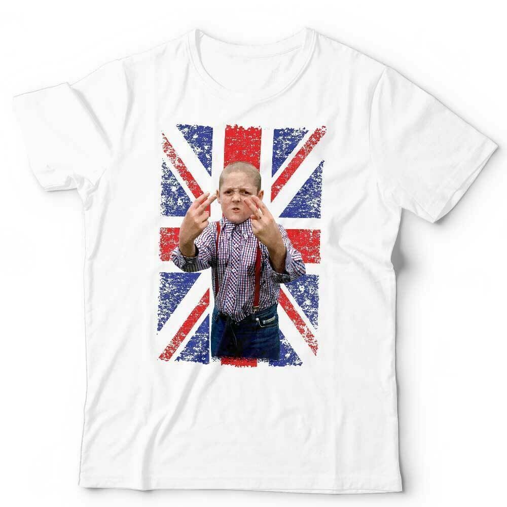 This Is England Tshirt Unisex Skinhead Punk UK Union Jack Britain  White Tshirt