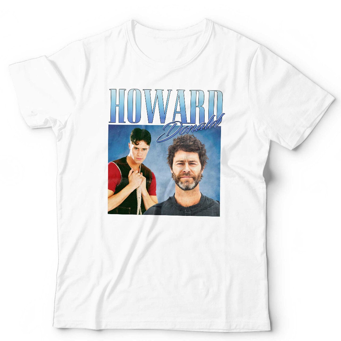 Howard Donald Tshirt Appreciation Unisex and Kids Homage Throwback Stag Hen Do