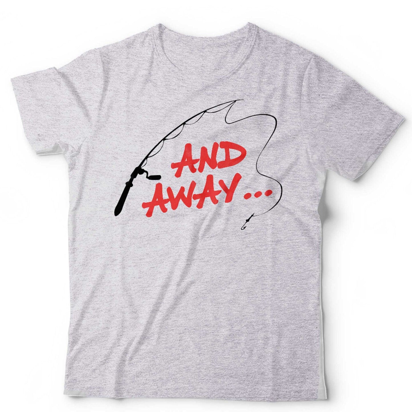 And Away Tshirt Unisex British TV Bob Mortimer Paul Whitehouse Gone Fishing Tee