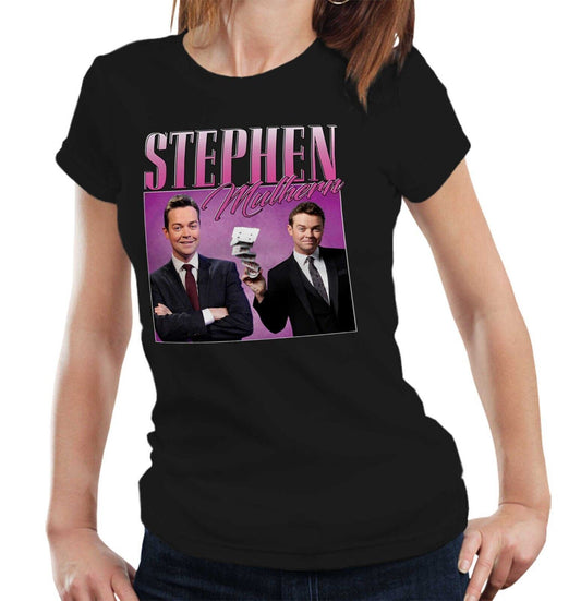 Stephen Mulhern Tshirt Appreciation Semi Fitted Ladies Homage Throwback Stag Hen