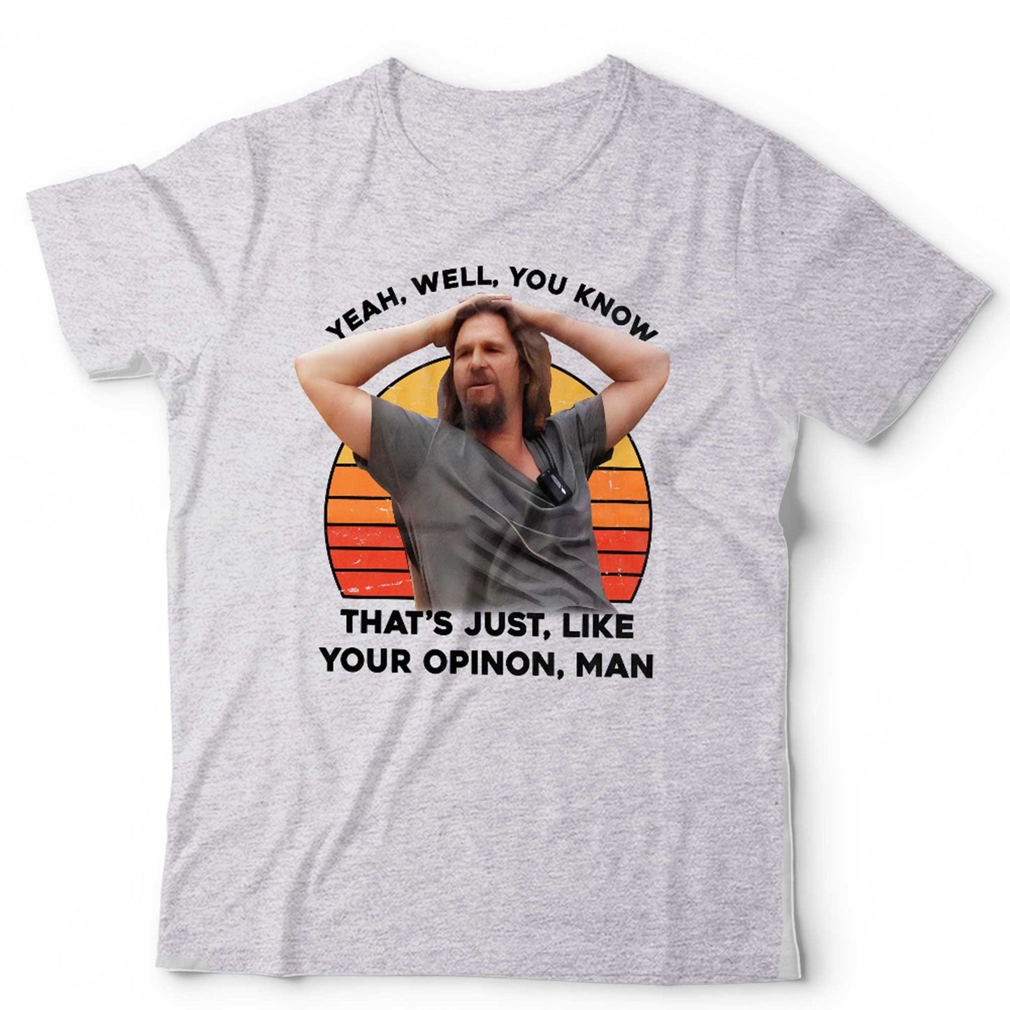 Big Lebowski T Shirt Unisex Yeah Well You Know The Dude Walter Donny 90s Movie