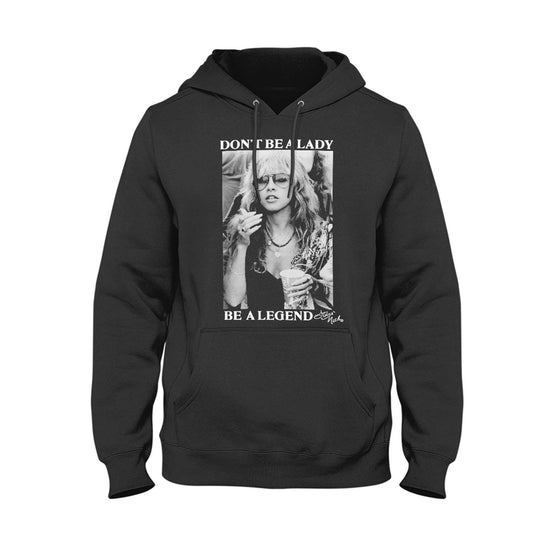 Stevie Nicks Retro Hoodie - Vintage 80s 90s Funny Graphic Tee  Dont Be A Lady
