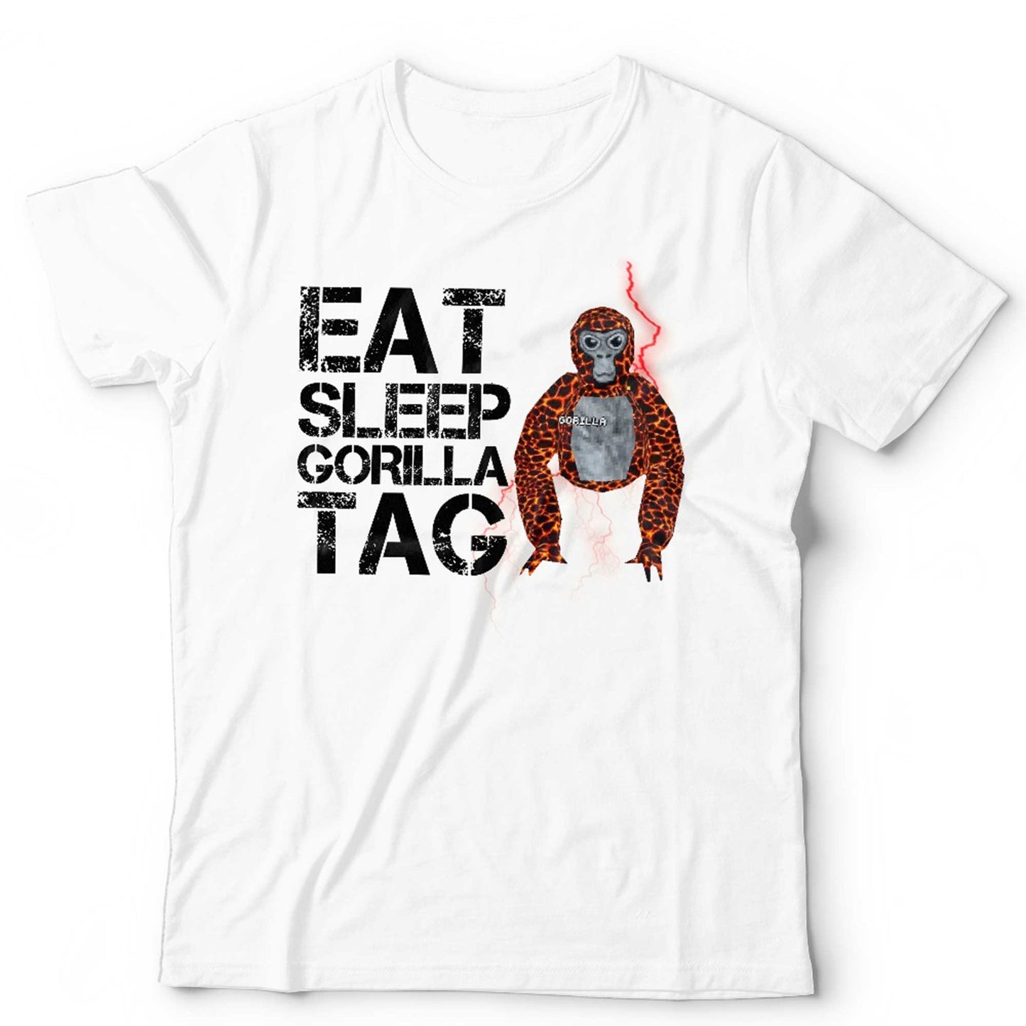 Gorilla Tag Tshirt Eat Sleep Unisex and Kids VR Gamer Gaming Video Game Funny