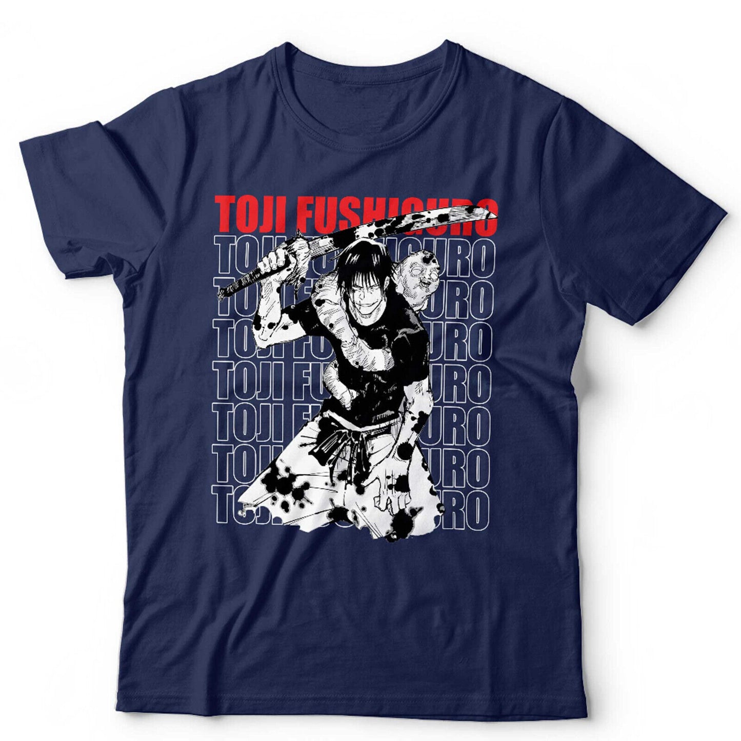 Toji Fushiguro Anime Tshirt Unisex and Kids Manga Jujutsu Kaisen Geto Suguru Gojo