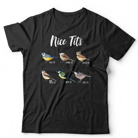 Nice Tts Tshirt Unisex  Funny Birds Bird Watching Adult Humour Tit Summer