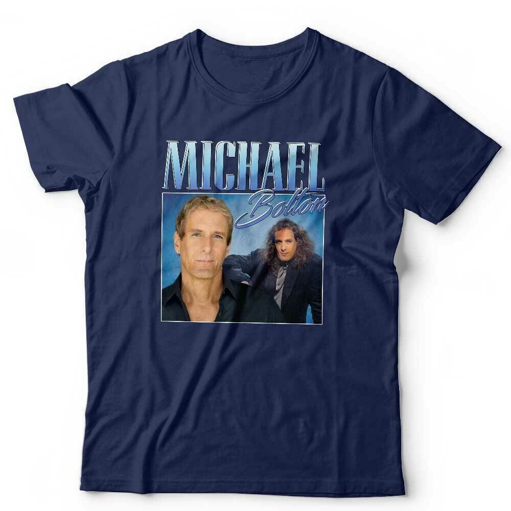 Michael Bolton Tshirt Appreciation Unisex Homage Throwback Stag Hen Do Funny