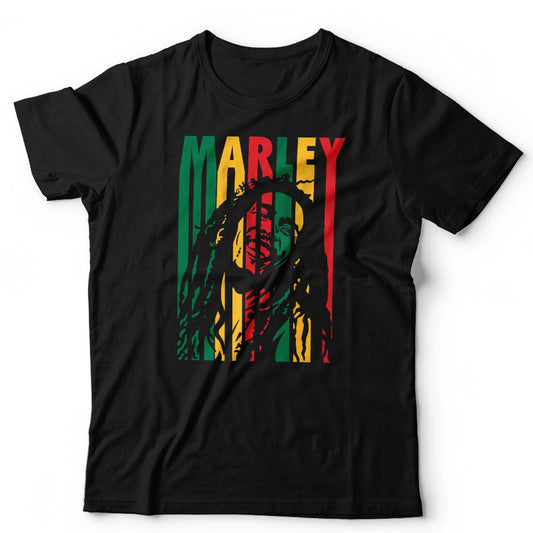 Bob Marley Retro Tshirt Unisex and Kids Rastafari Rasta Reggae Zion Irie Roots