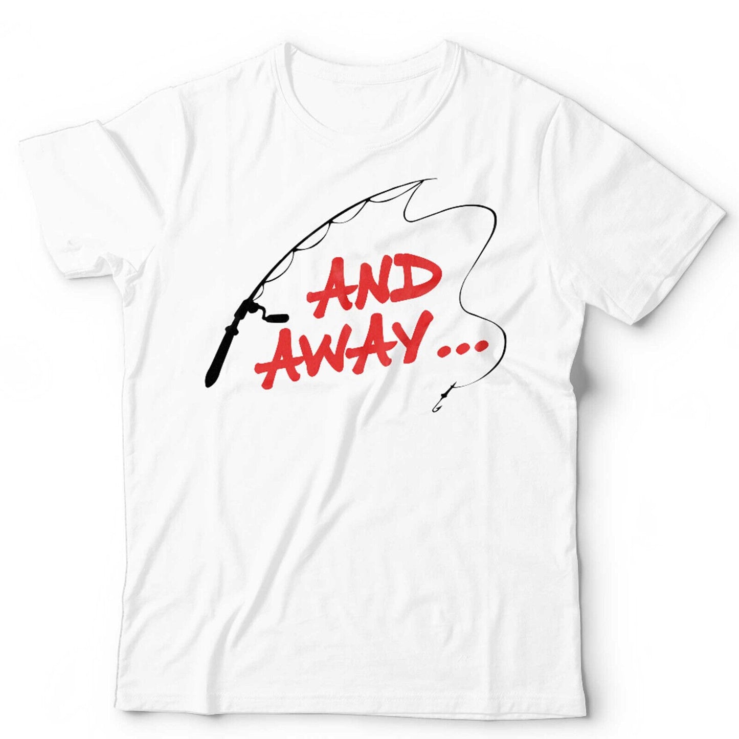 And Away Tshirt Unisex British TV Bob Mortimer Paul Whitehouse Gone Fishing Tee