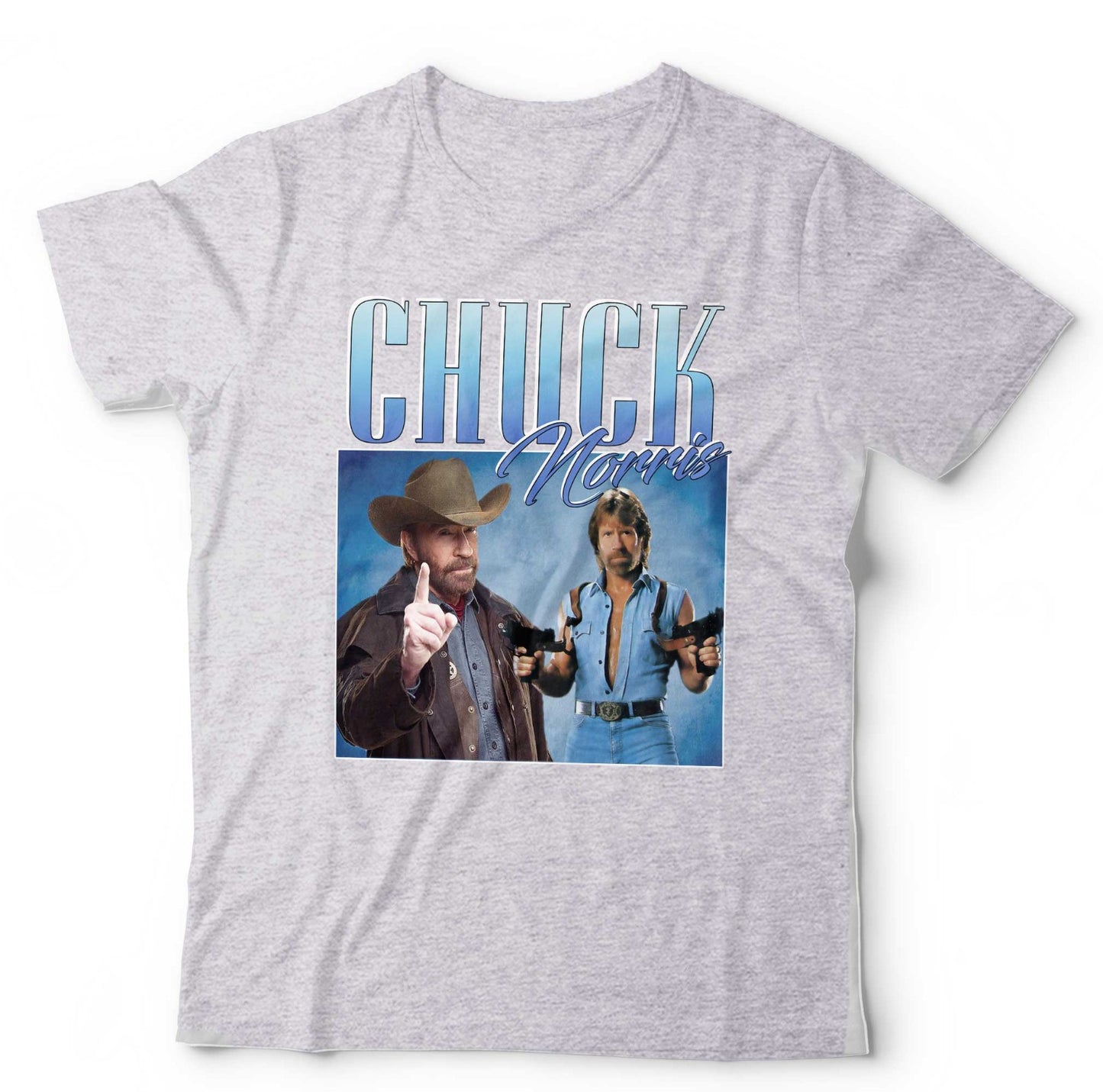 Chuck Norris T Shirt Appreciation Homage Throwback Stag and Hen Dos Graphic Tee