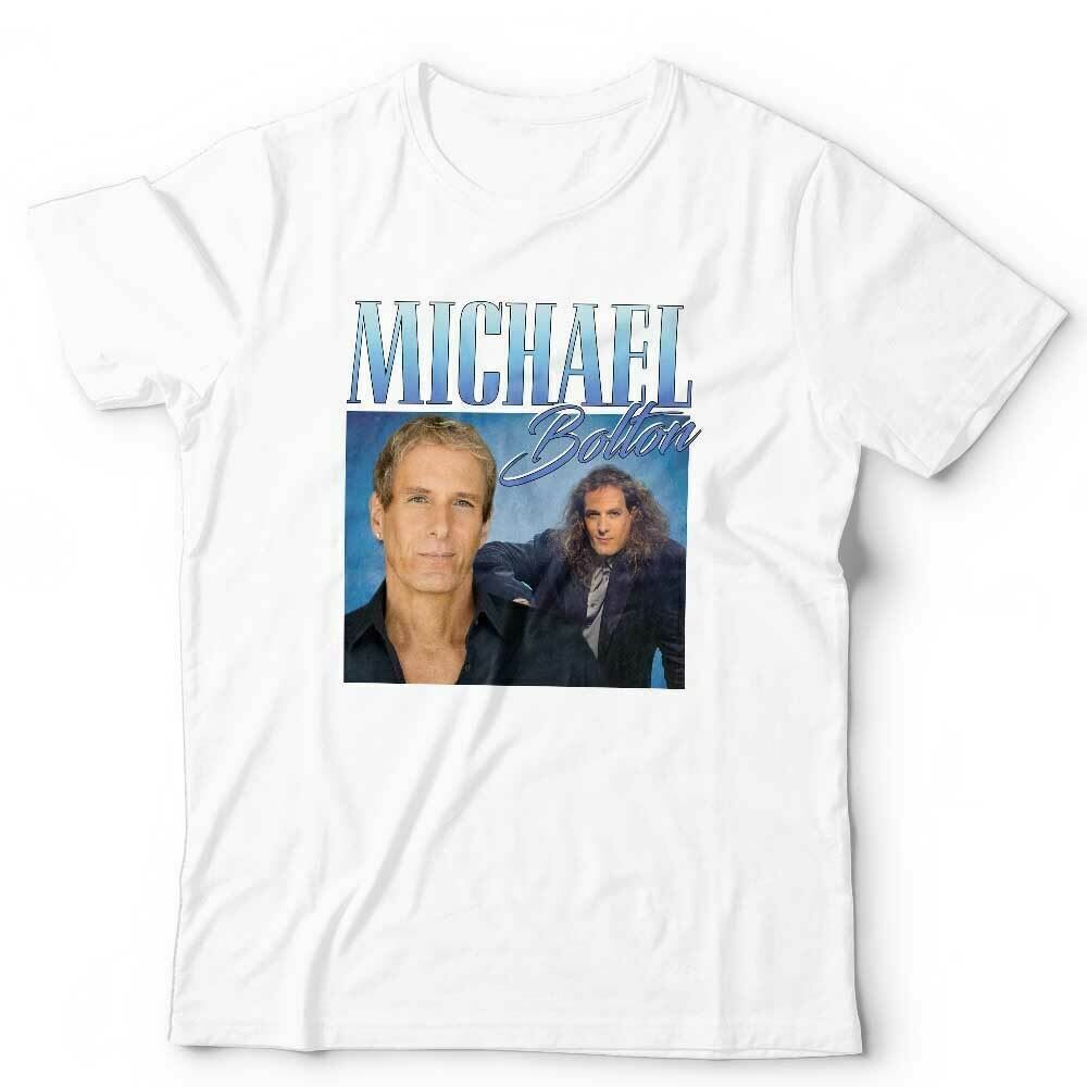 Michael Bolton Tshirt Appreciation Unisex Homage Throwback Stag Hen Do Funny