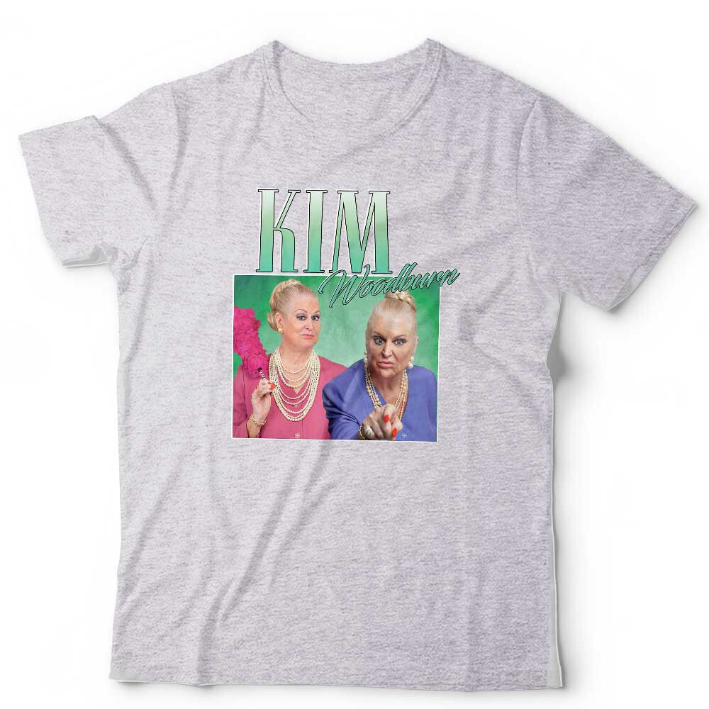 Kim Woodburn T Shirt Appreciation Unisex Homage Throwback Funny Stag Hen Do