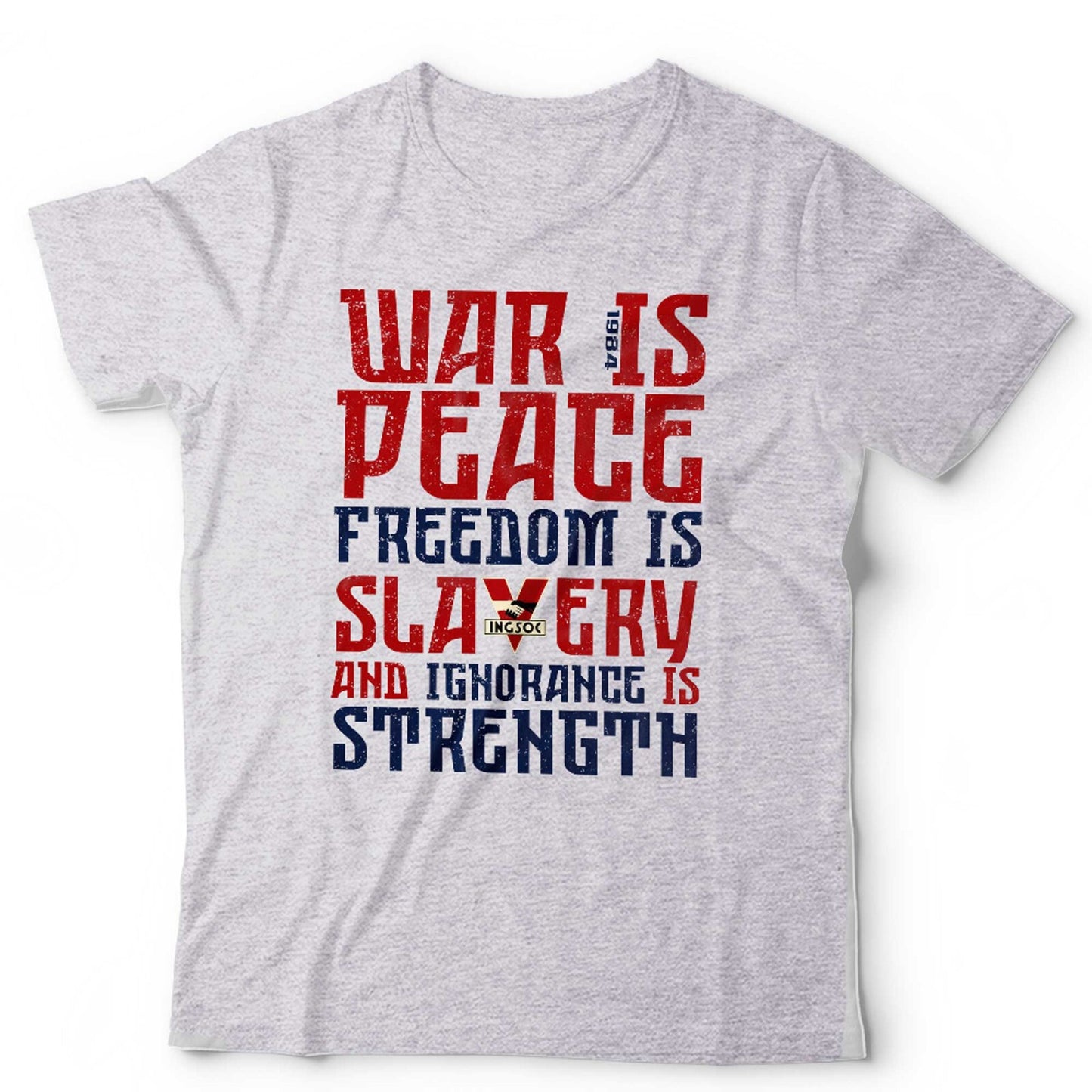 George Orwell 1984 T Shirt War Is Peace Unisex Big Brother INGSOC Retro Vintage