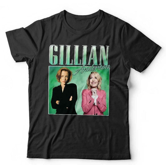 Gillian Anderson Tshirt Appreciation Unisex Homage Throwback X Files Crown