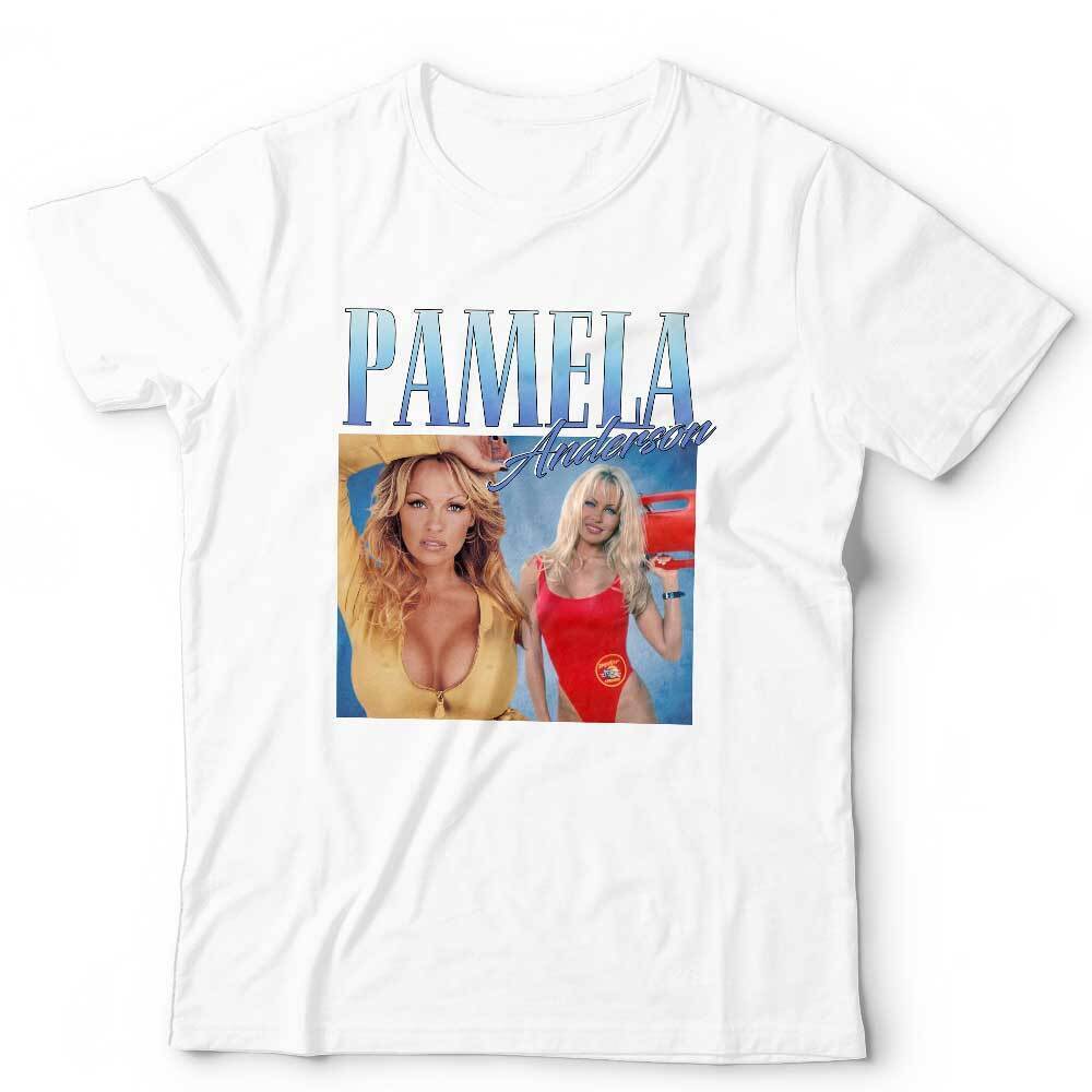 Pamela Anderson Tshirt Appreciation Homage Throwback Funny Novelty Stag Hen Do