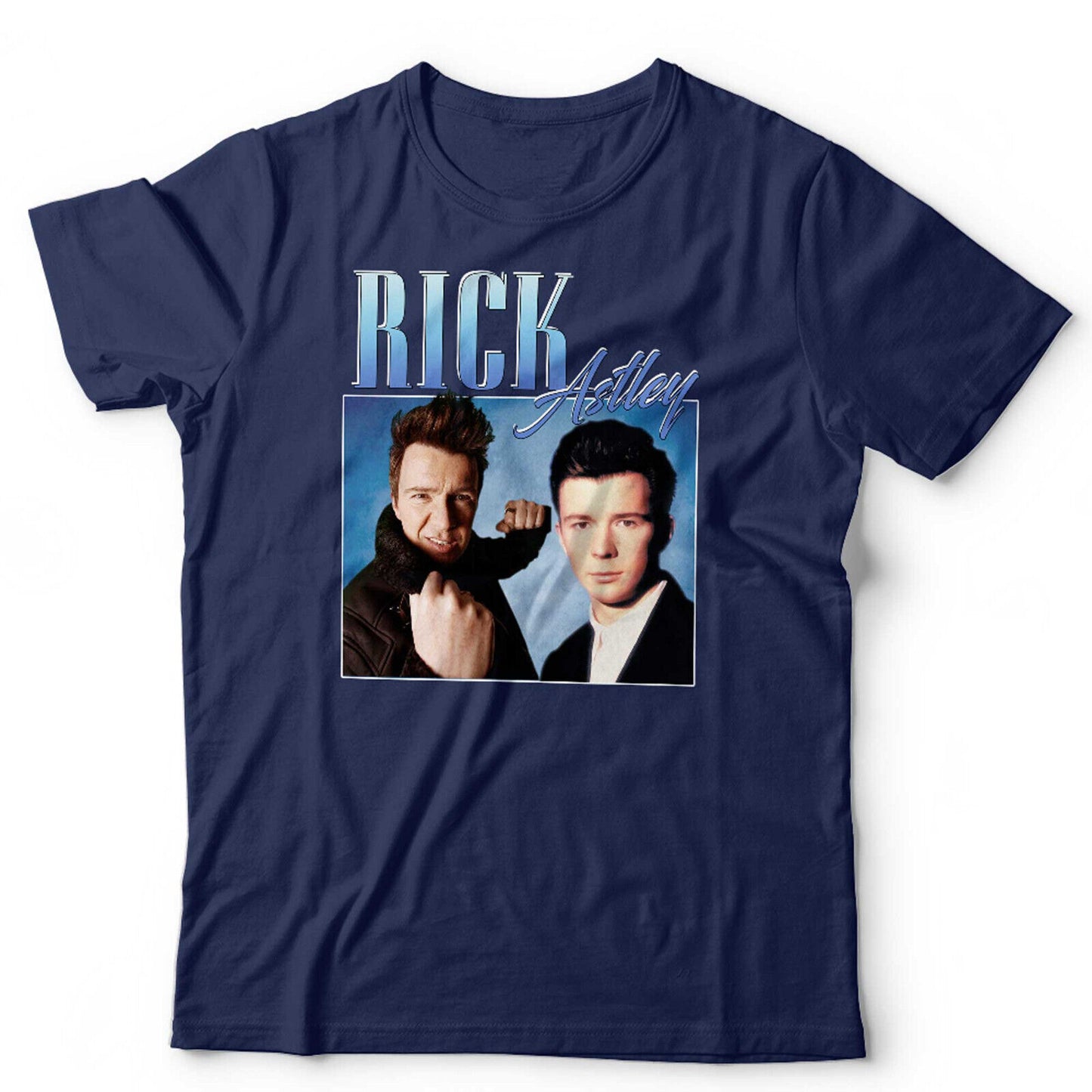 Rick Astley  and Stag Hen Do 80s TShirt  Graphic Design  Unisex Fan Tee