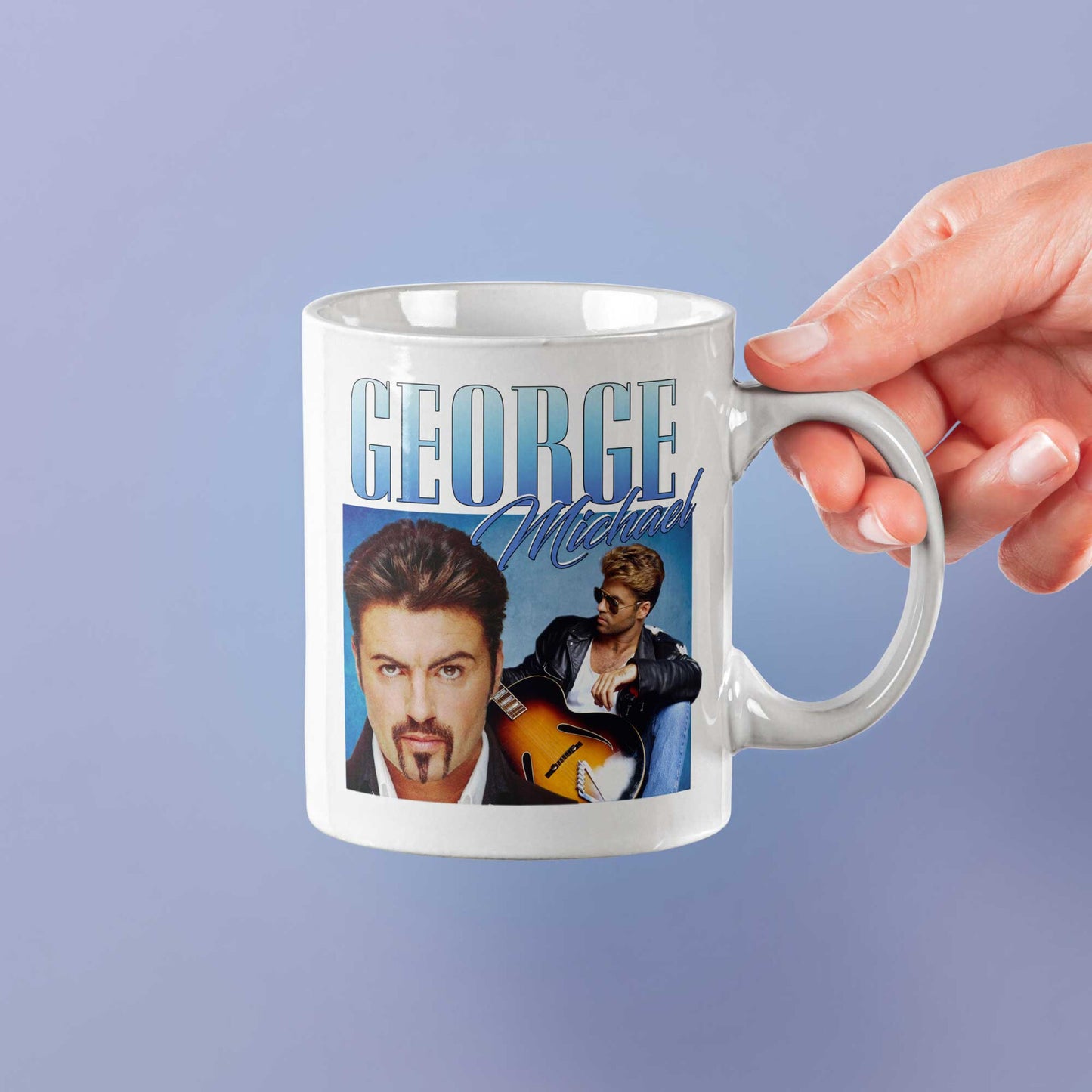 George Michael Wham Music Coffee Mug - Funny Gift for Home and Office