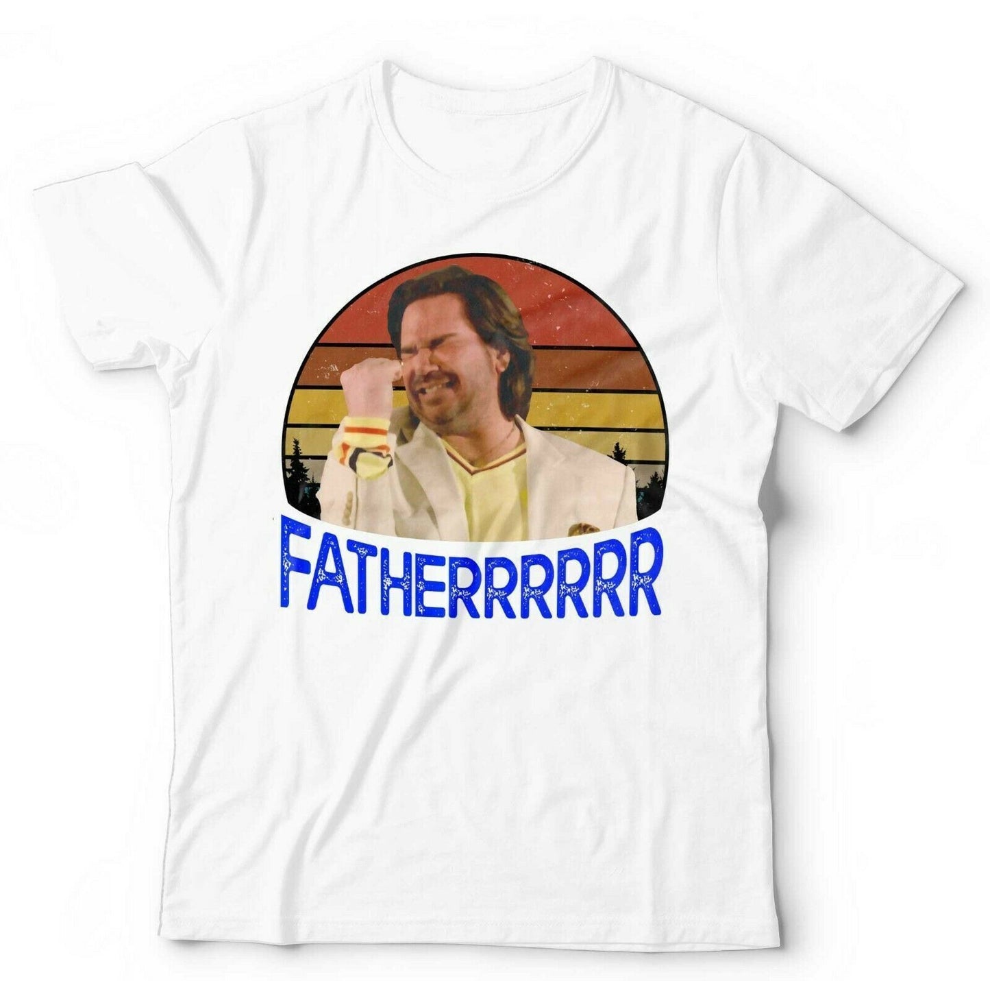 The It Crowd Tshirt Fatherrr Fatherrrrrr Unisex Funny Father Douglas British
