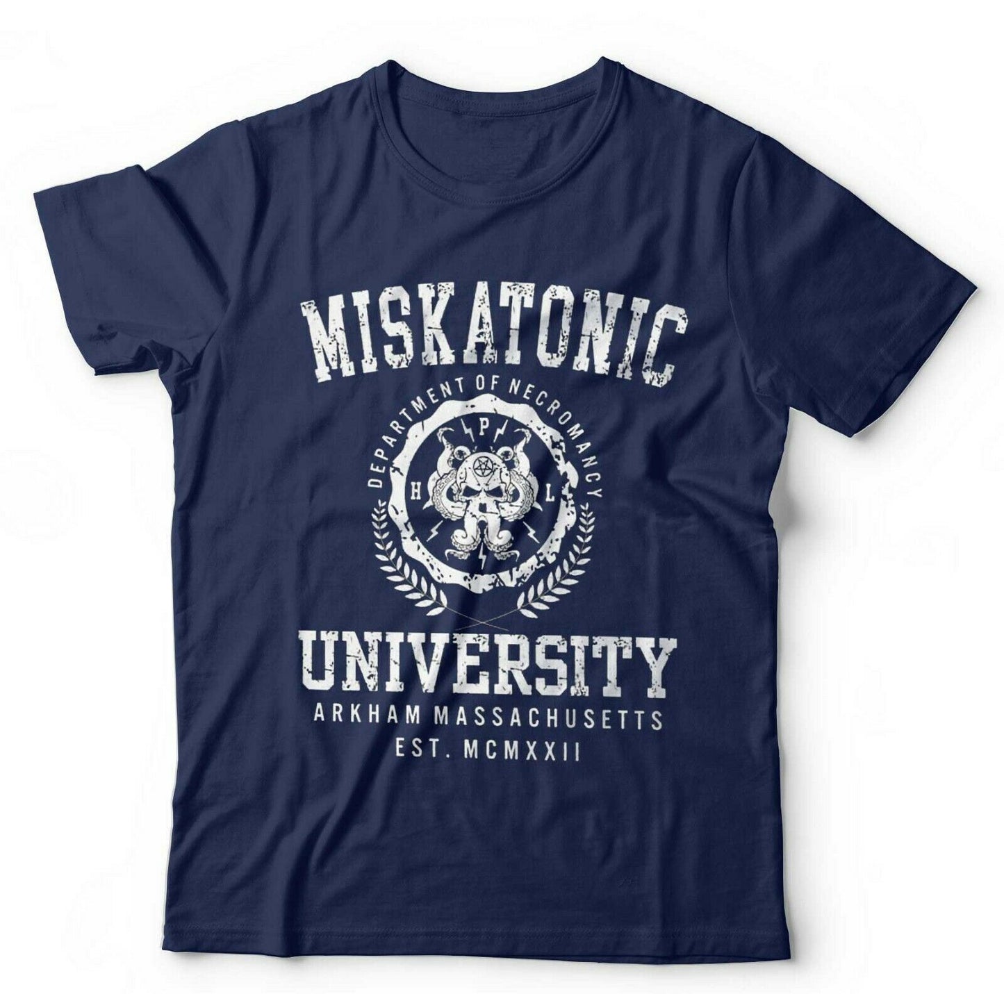 Miskatonic University Unisex and Kids Tshirt Arkham Cthulu H. P. Lovecraft