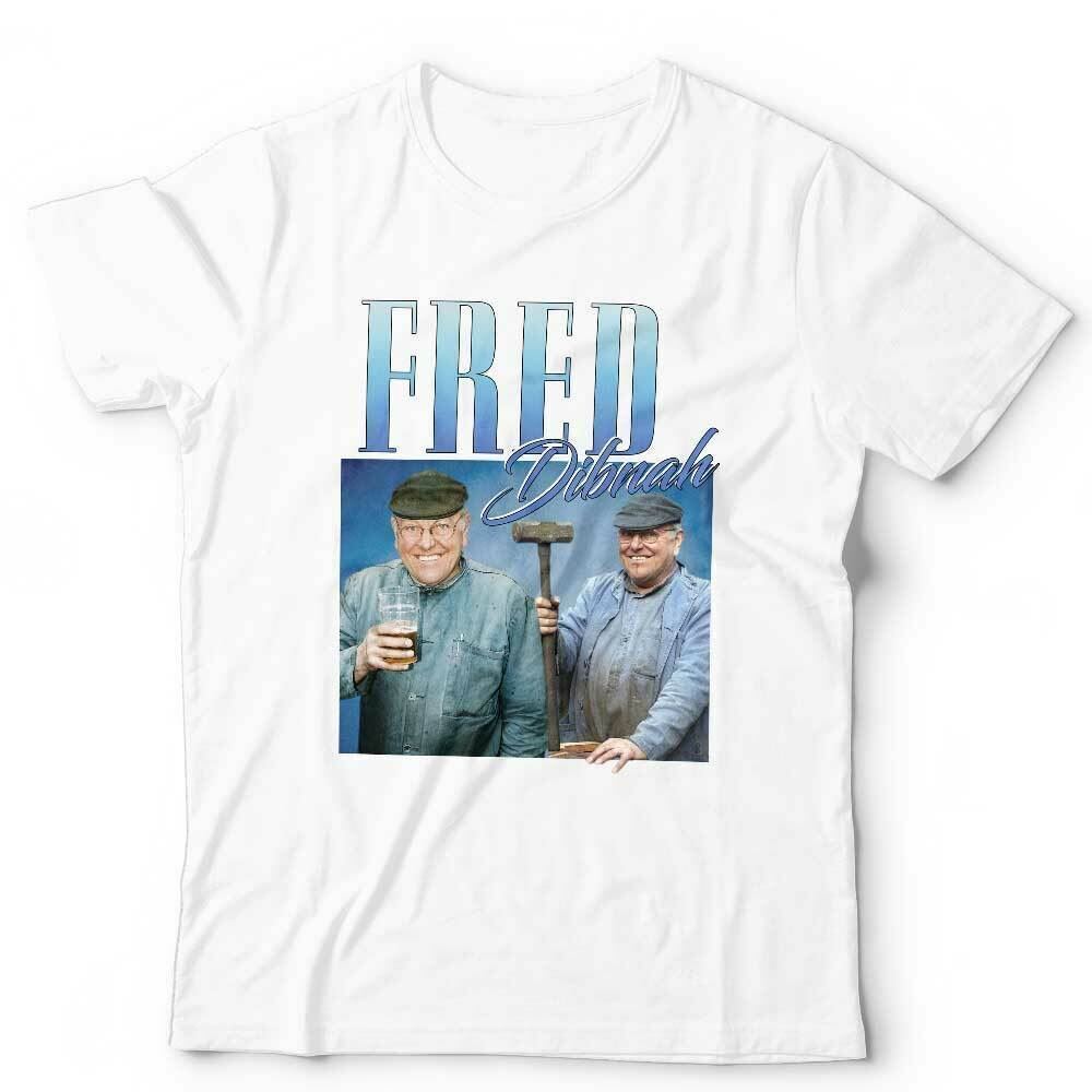 Fred Dibnah Tshirt Appreciation Unisex and Kids Homage Throwback Stag Hen Do Funny