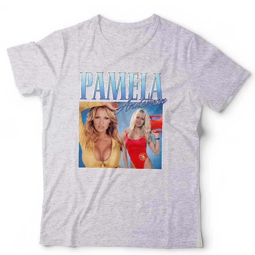 Pamela Anderson Tshirt Appreciation Homage Throwback Funny Novelty Stag Hen Do