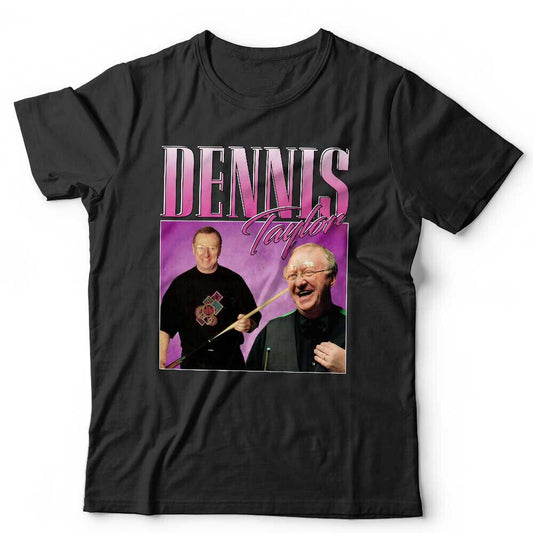 Dennis Taylor Tshirt Appreciation Unisex Snooker Throwback Homage Funny
