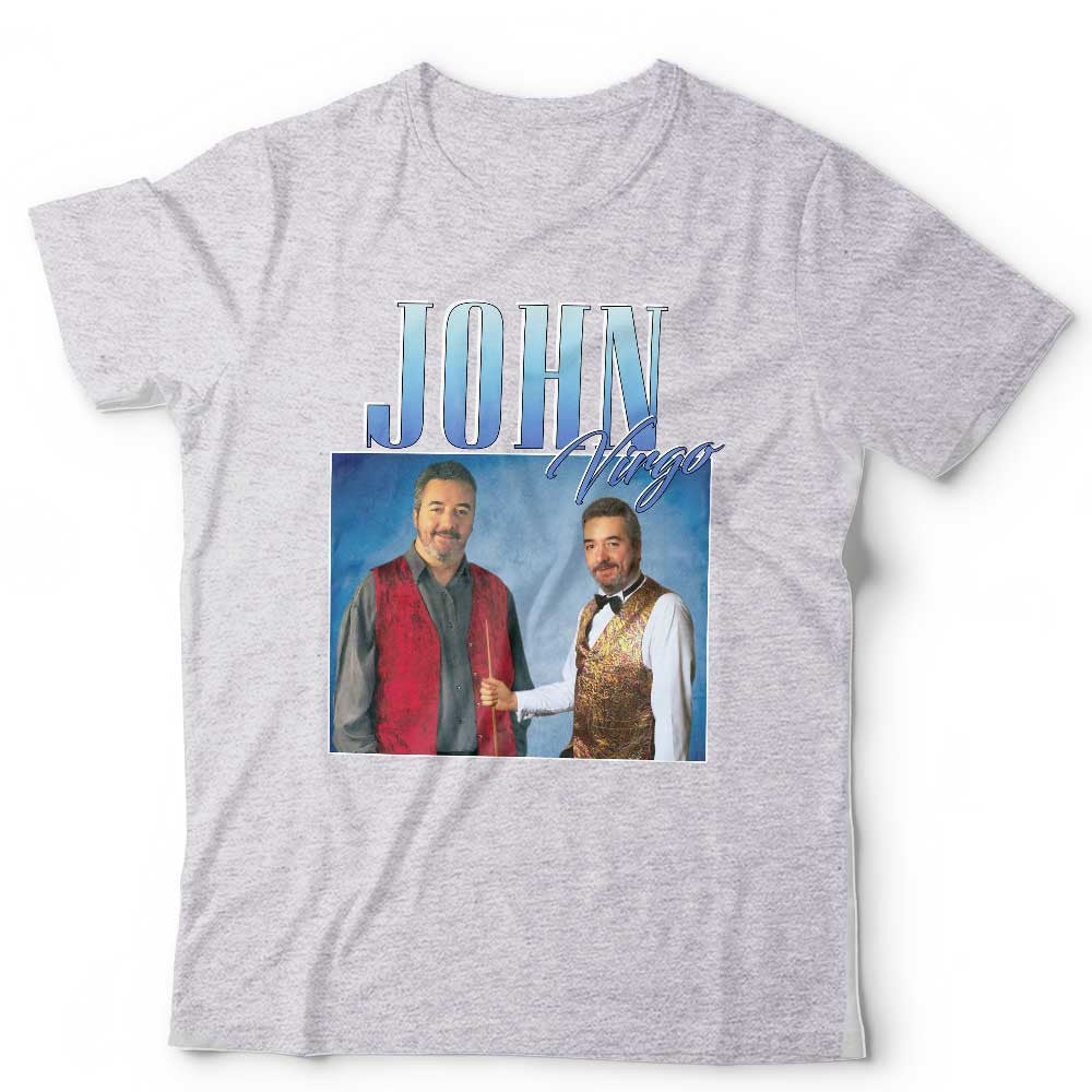 John Virgo Tshirt Unisex Appreciation Homage Throwback 90s Style Funny Snooker
