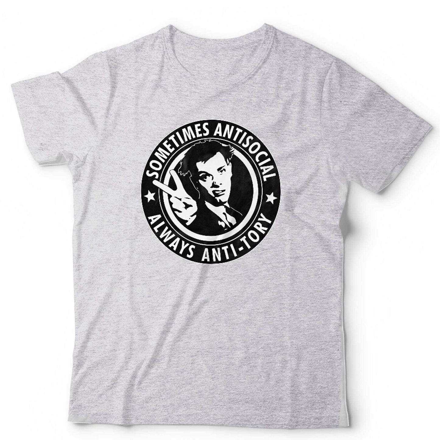 The Young Ones TShirt Sometimes Antisocial Always AntiTory Unisex Funny Rik