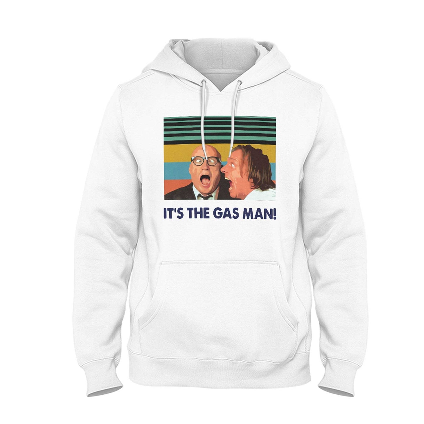 Bottom Pullover Hoodie Its The Gas Man Rik Mayall Ade Edmondson Funny British