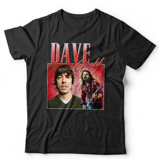 Dave Grohl Tshirt Appreciation Unisex and Kids Homage Throwback Foo Rock Music