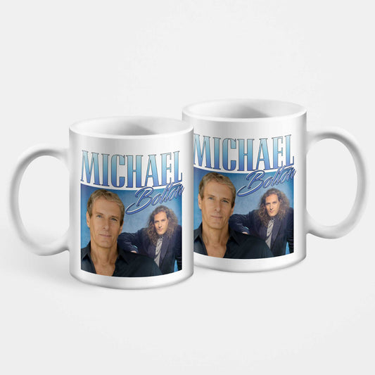 Michael Bolton Vintage Retro Coffee Mug - Funny Gift for Home and Office