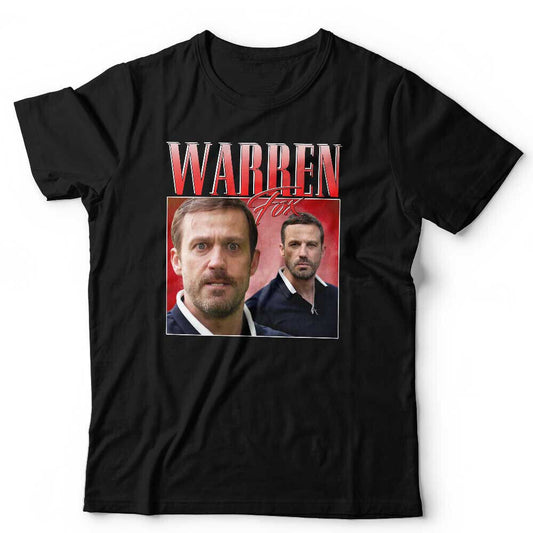 Warren Fox Tshirt  AppreciationUnisex and Kids Throwback Homage Hollyoaks Funny