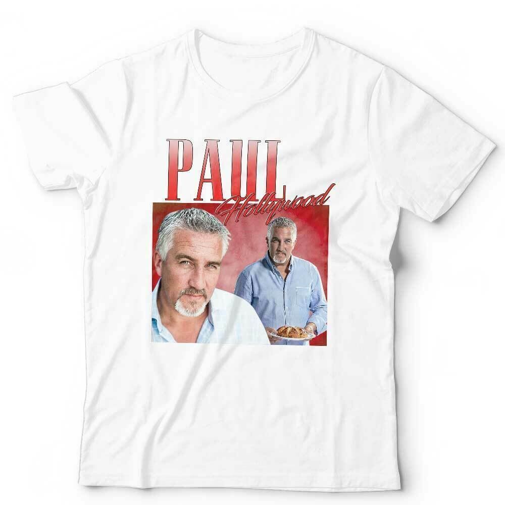 Paul Hollywood Tshirt Appreciation Unisex Homage Throwback Chef Cooking Gift