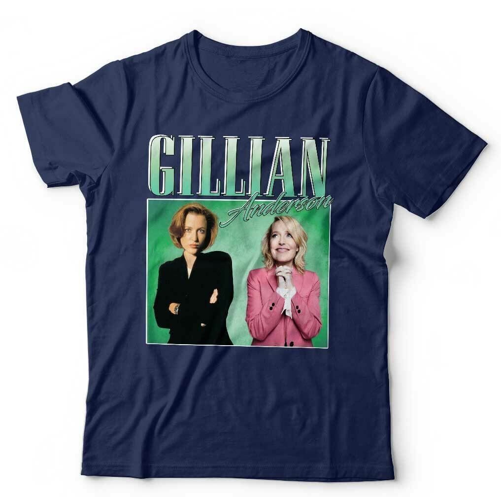 Gillian Anderson Tshirt Appreciation Unisex Homage Throwback X Files Crown