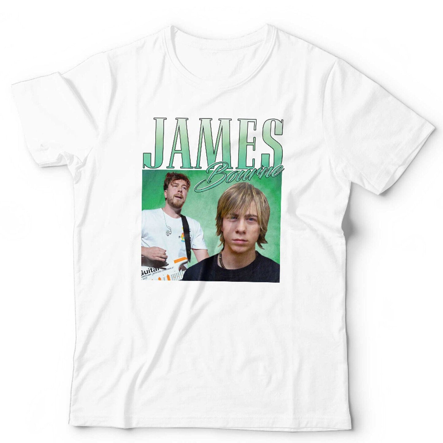 James Bourne TShirt Appreciation Unisex Throwback Homage Funny Stag Hen Do Bust