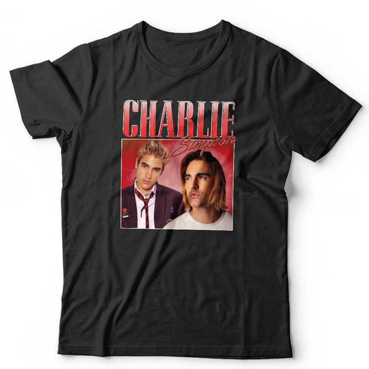 Charlie Simpson Tshirt Appreciation Unisex Homage Throwback Stag Hen Do Funny