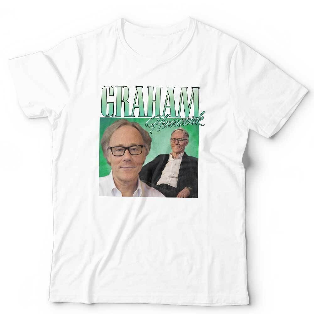 Graham Hancock Tshirt Appreciation Unisex Throwback Stag or Hen Do Ancient