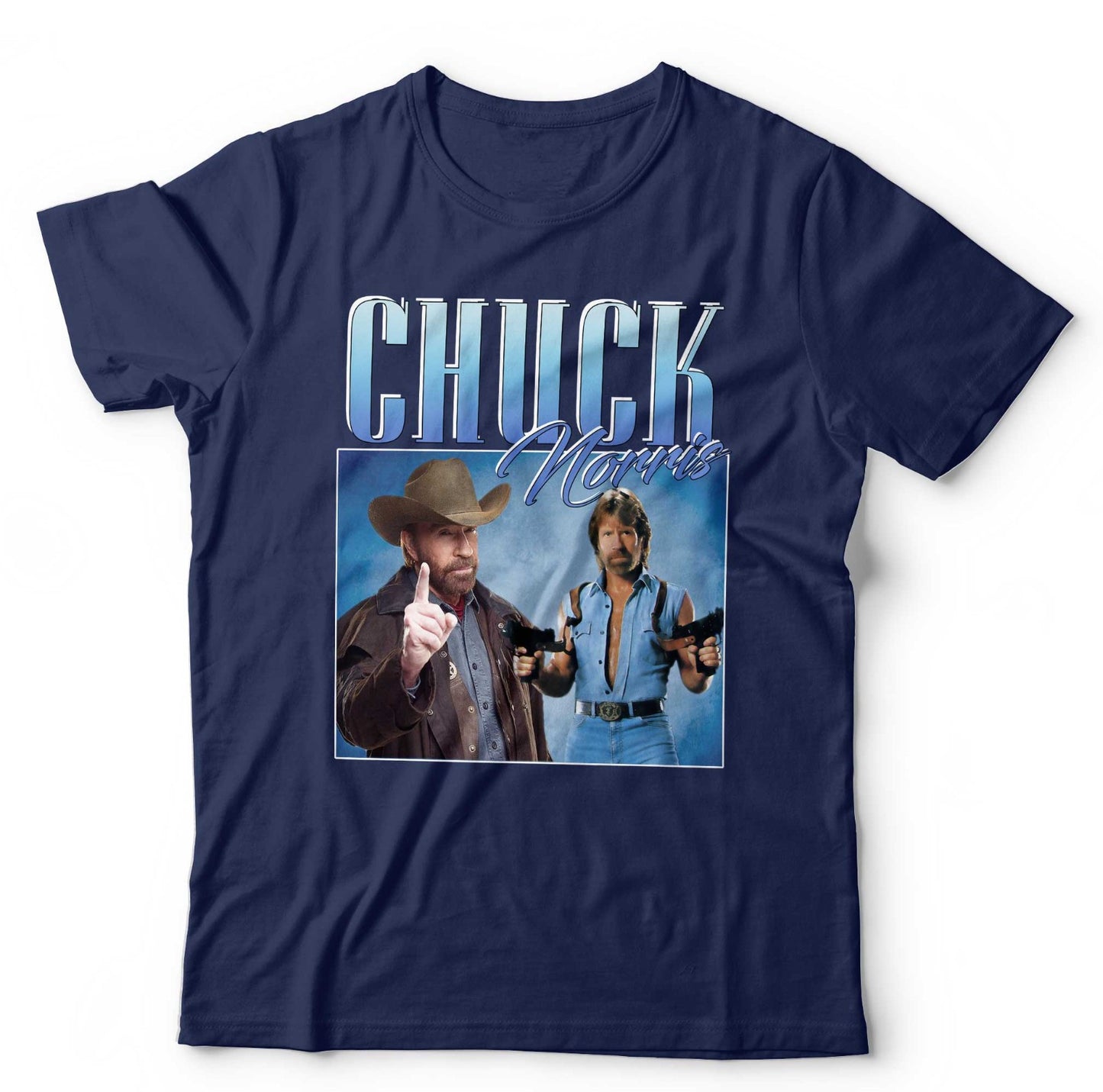 Chuck Norris T Shirt Appreciation Homage Throwback Stag and Hen Dos Graphic Tee