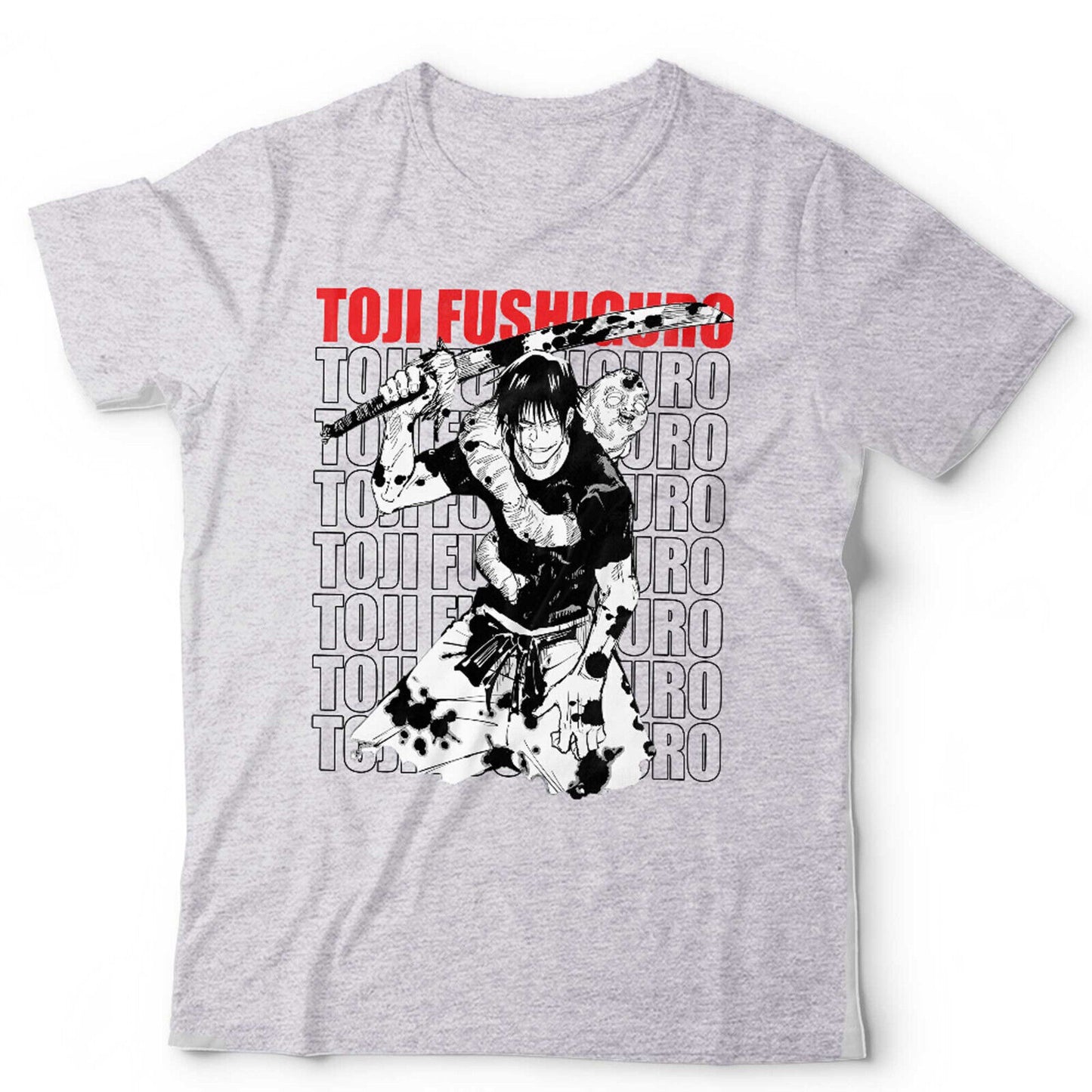 Toji Fushiguro Anime Tshirt Unisex and Kids Manga Jujutsu Kaisen Geto Suguru Gojo