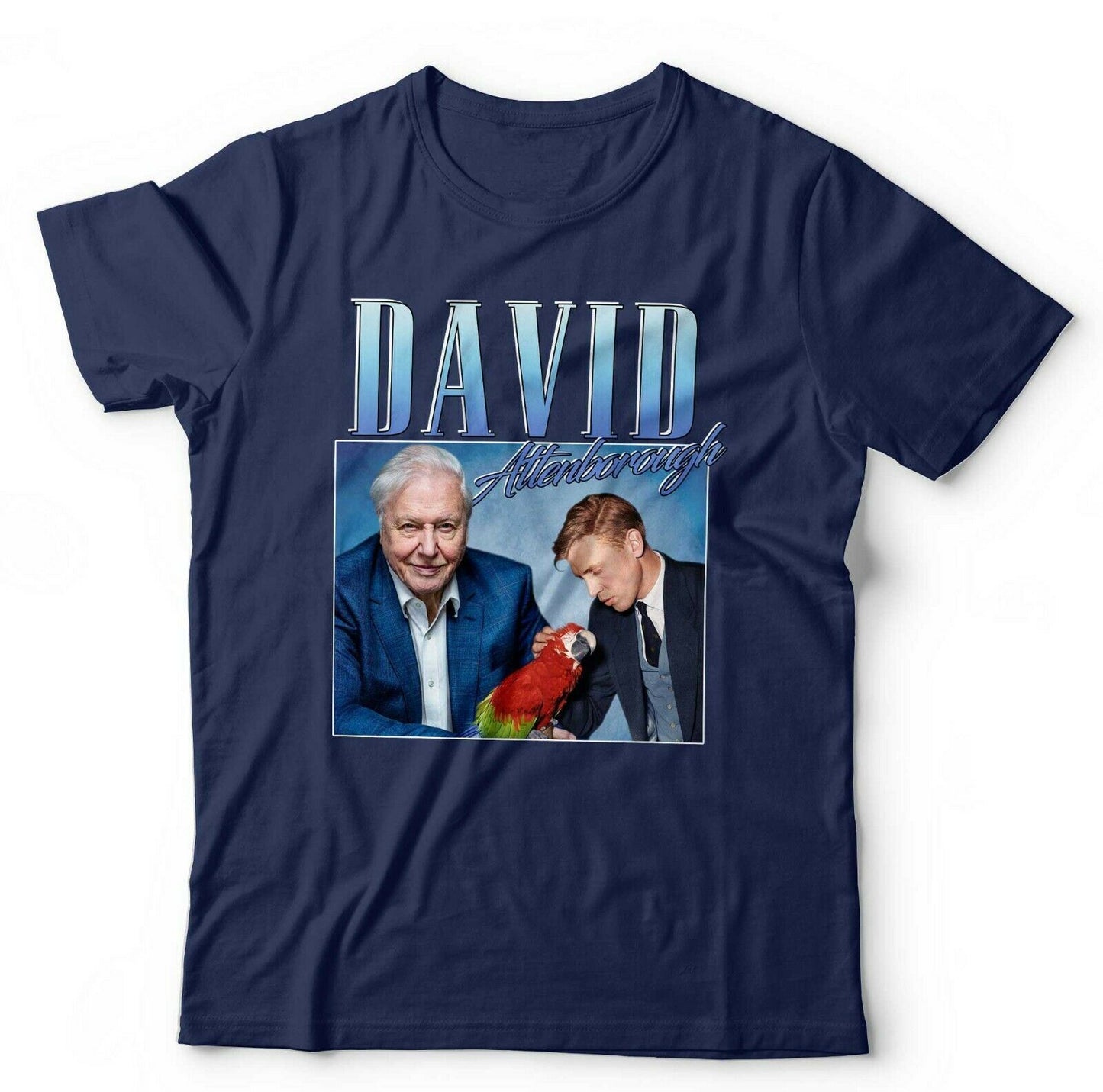 David Attenborough Tshirt Appreciation Unisex Homage Throwback Wildlife
