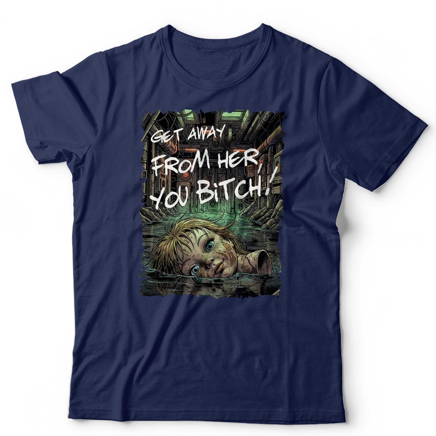 Aliens T Shirt Unisex Sci Fi Horror Xenomorph Newt Ripley Get Away From Her