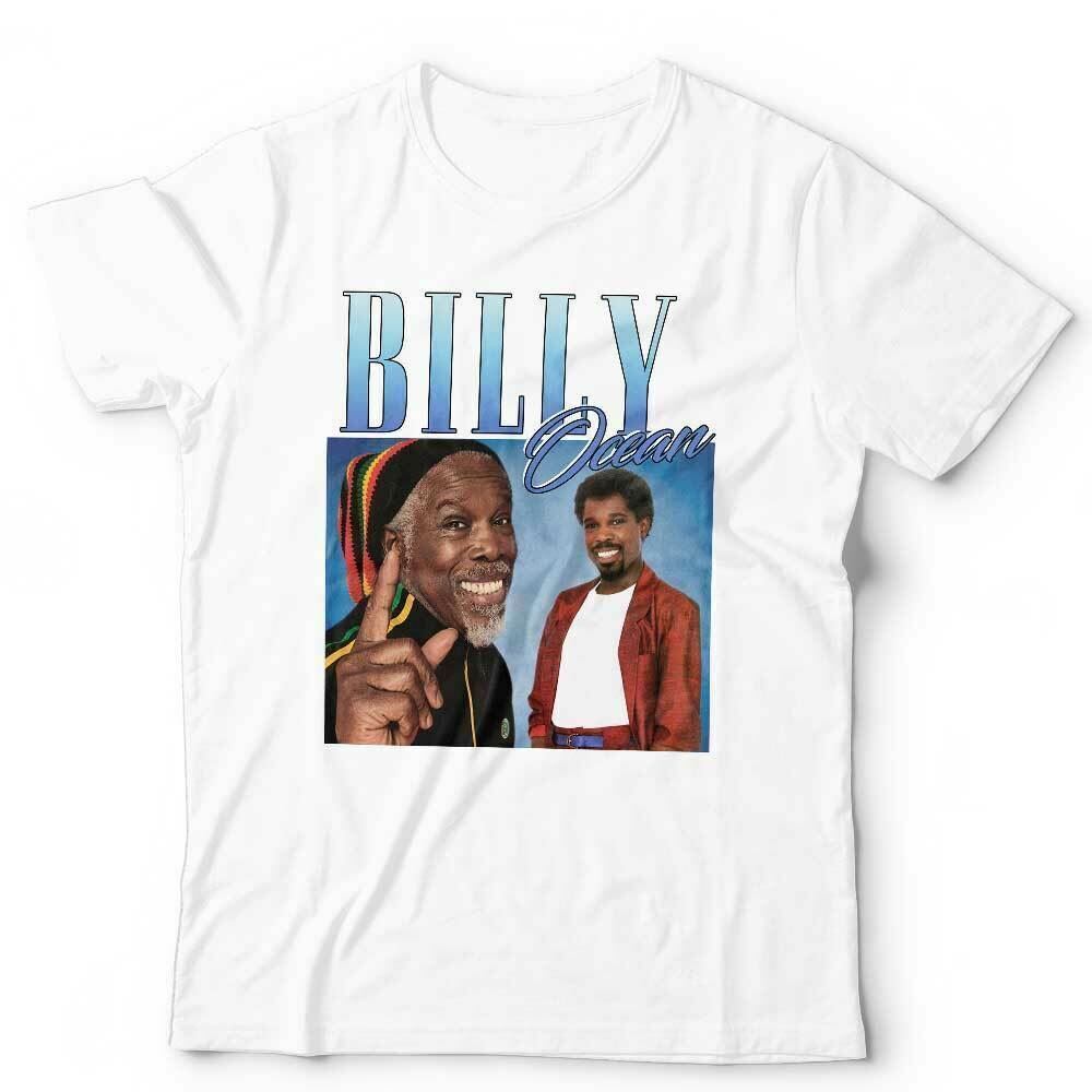 Billy Ocean Tshirt Appreciation Unisex Homage Throwback Stag Hen Do Funny