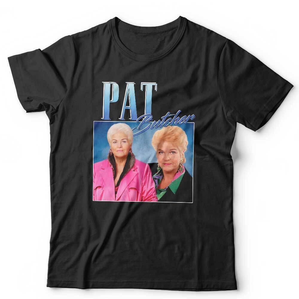 Pat Butcher Tshirt Appreciation Unisex Homage Throwback Stag Hen Do Eastenders