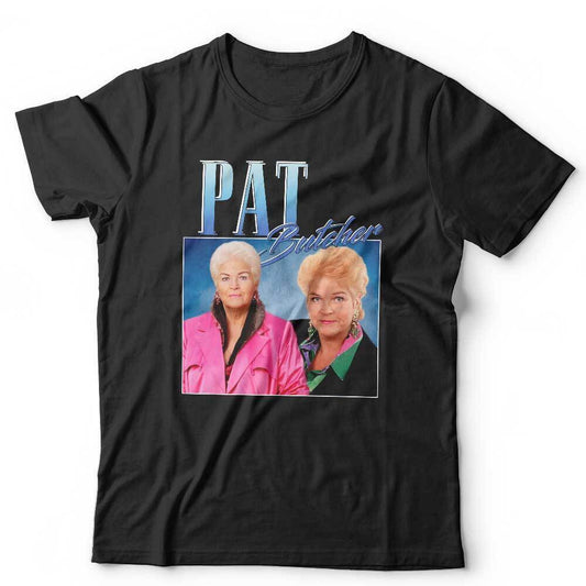 Pat Butcher Tshirt Appreciation Unisex Homage Throwback Stag Hen Do Eastenders