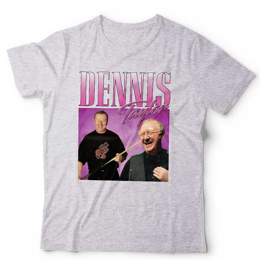 Dennis Taylor Tshirt Appreciation Unisex Snooker Throwback Homage Funny